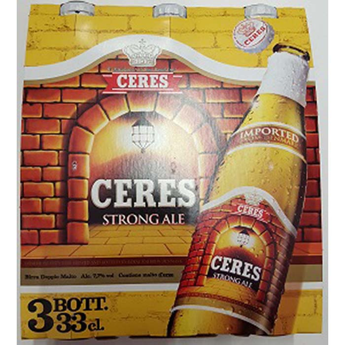 BIRRA CERES STRONG ALE LATTINA CL50