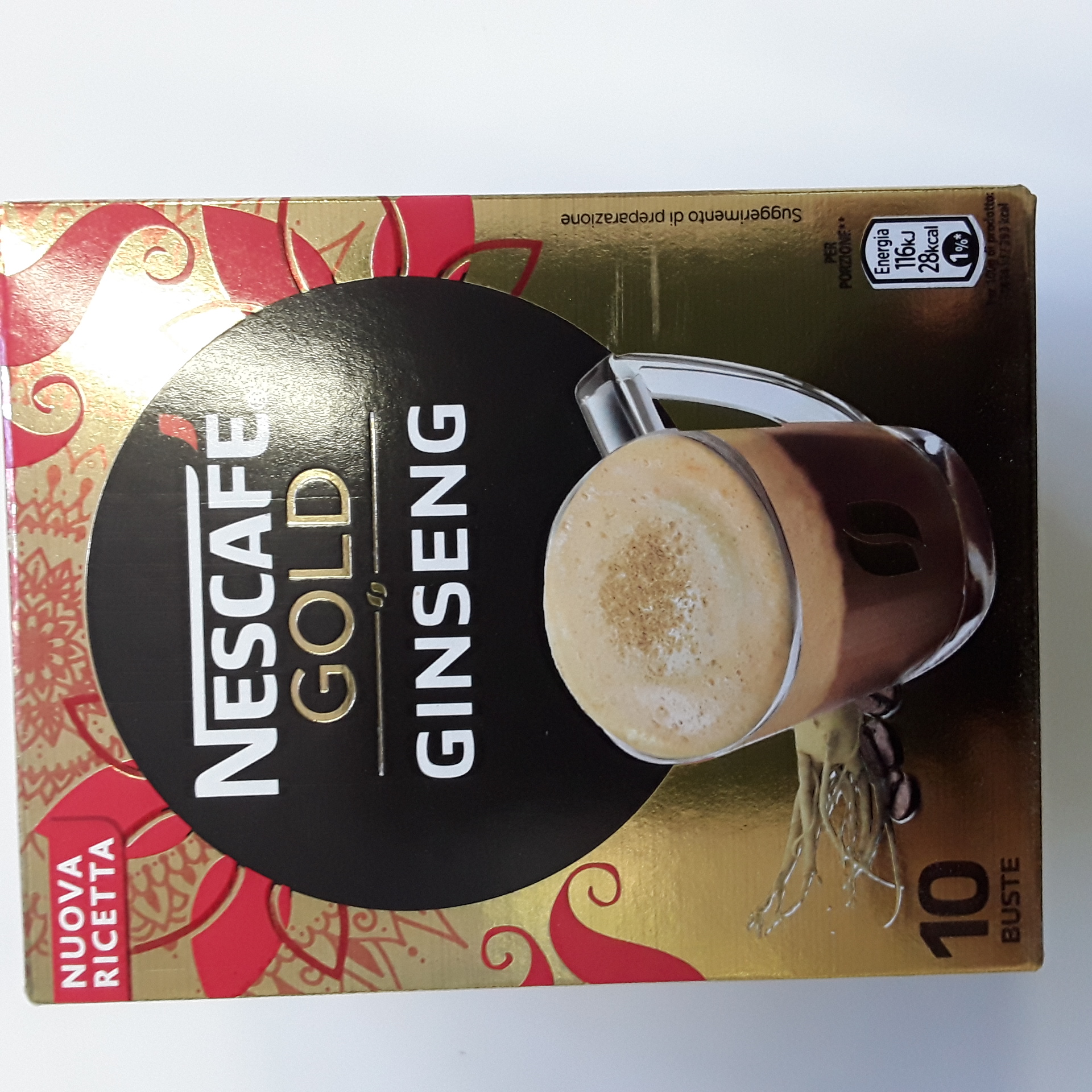 Nescafè Gold Ginseng Bustine x10